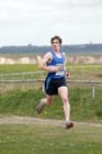 Ross Floyd (Morpeth) finishing 3rd in the Pier to Pier Race, South Shields to Roker, Sunderland.